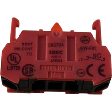 NEW Idec HW-F01 Contact Block 1NC 10A 600V Finger Safe Screw Terminal