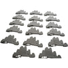 Lot of 17 Allen-Bradley 1492-WTF3 Terminal Blocks 3-Circuit 10A 300V Gray
