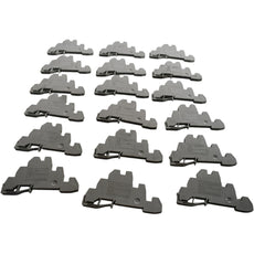 Lot of 18 Allen-Bradley 1492-WTF3 Terminal Blocks 3-Circuit 10A 300V Gray