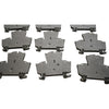 Lot of 15 Allen-Bradley 1492-JD3C 1492-JD3 Double Level Feed-Through Terminal Blocks