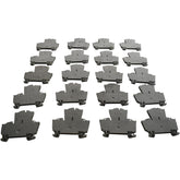 Lot of 20 Allen-Bradley 1492-JD3C 1492-JD3 Double Level Feed-Through Terminal Blocks