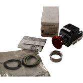 NEW Allen-Bradley 800T-FXTQH2RG1 30mm Push-Pull Button 2NO 2NC Red LED 12-130V