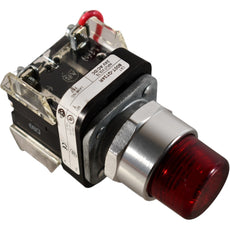 NEW Allen-Bradley 800T-QT24R Ser T Red Pilot Light 24V AC/DC 30.5mm Push-to-Test