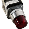 NEW Allen-Bradley 800T-QT24R Ser T Red Pilot Light 24V AC/DC 30.5mm Push-to-Test