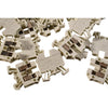 NEW Lot of 25 Allen-Bradley 1492-WM3-WH Mini Terminal Blocks White 15A 300V
