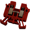 NEW Lot of 6 Allen-Bradley 1492-WM3-RE Mini Terminal Blocks Red 15A 300V