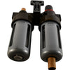 NEW Chelic BFR200 Filter Regulator + BL200 Lubricator + Gauge Air Prep 1/4'' Port