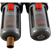 NEW Chelic BFR200 Filter Regulator + BL200 Lubricator + Gauge Air Prep 1/4'' Port