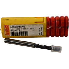 NEW Sandvik 460.1-0500-015A0-XM GC34 Carbide Drill 5mm TiAlN CoroDrill 460
