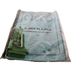 NEW Cleco K2000 PLS-Plus Control System Manual, Key & Terminal Blocks