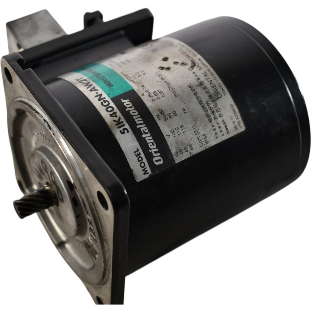 Oriental Motor 5IK40GN-AW2T Induction Motor, 40?W, Missing Cover, 1/19 ...