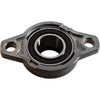 NEW AMI UFL005 Two-Bolt Flange Insert Unit 25 mm Bore Eccentric Collar Lock