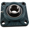 NEW AMI UCF206-19 1-3/16'' 4-Bolt Flange Bearing Unit Cast Iron Set Screw Lock