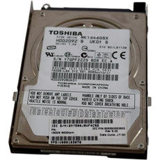 Toshiba MK1646GSX 160GB 5400RPM 2.5'' SATA II Laptop HDD