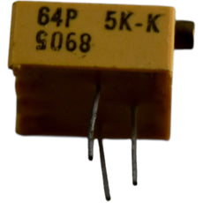 Spectrol / Bourns 64P 5K-K Trimpot 5k Ohm Potentiometer