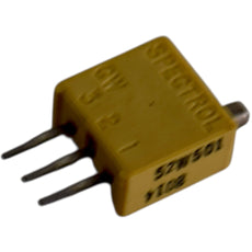 Spectrol / Vishay 52W501 500 Ohm Potentiometer