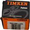 NEW Timken RA012RR+COL Insert Ball Bearing 3/4'' Bore Eccentric Locking Collar