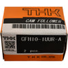Pair of NEW THK CFH10-1UUR-A Eccentric Cam Follower Bearings 26mm OD