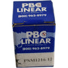 NEW PBC PSM1216-12 Linear Sleeve Bearing 12mm ID x 16mm OD x 12mm L