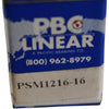 NEW PBC PSM1216-16 Linear Sleeve Bearing 12mm ID x 16mm OD x 16mm L
