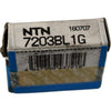 NEW NTN 7203BL1G Angular Contact Ball Bearing 17x40x12mm 40� Brass Cage