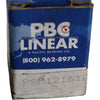 Pack of 3 NEW PBC PSM1216-12 Linear Sleeve Bearings 12mm ID x 16mm OD x 12mm L