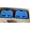 Pack of 50 NEW Allen-Bradley 1492-W4-B Blue DIN Rail Terminal Blocks
