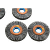 Lot of 6 NEW Weiler Industrial Brushes Model S07200 2'' OD 1/2'' Bore