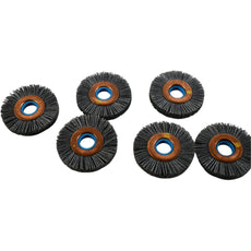 Lot of 6 NEW Weiler Industrial Brushes Model S07200 2'' OD 1/2'' Bore