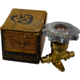 NEW Superior Valve Co. 214-6S 3/8'' Solder Brass Packless Diaphragm Valve HVAC