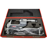 SPI 13-809-9 Digital Micrometer 1-2''/25-50mm Ball Anvil Spindle w/Engravings