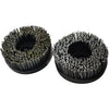 Lot of 9 Nylon Wire Brush Made in Mexico 3500 RPM 4'' OD
