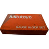 Mitutoyo 516-946-26 Metric Rectangular Gage Block Set 87pc Grade 0 Steel
