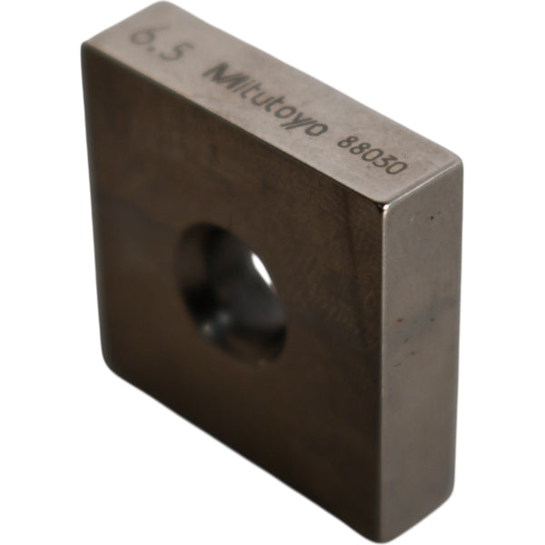 Mitutoyo 88030 6.5mm Square Steel Gage Block Inspection Standard – VB ...