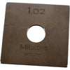 Mitutoyo 87075 1.02mm Square Steel Gage Block Inspection Standard