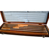 Mitutoyo 516-702-02 8-Pc Long Metric Steel Gage Block Set 125-500mm Grade 2