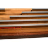 Mitutoyo 516-702-02 8-Pc Long Metric Steel Gage Block Set 125-500mm Grade 2