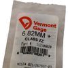 NEW Vermont Gage 112106820 6.82mm Class ZZ Plus (+) Pin Gage