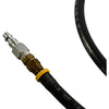 Parker 7520-4 1/4'' ID 200 PSI Low Pressure Air Hose with Fittings
