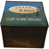 Lot of 5 NEW Nomiya CA-122 Wire Cup Brush 125x22