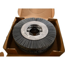 Pack of 2 NEW Osborn 22297 ATB Wheel Brush 8'' Dia 120 Grit 7/8'' Face 2'' AH