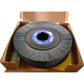 Pack of 2 NEW Osborn 40543 ATB Composite Wheel Brush 10'' Dia 320 Grit 1'' Face
