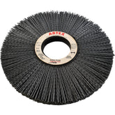 NEW Abtex 0110805 Composite Hub Radial Wheel Brush .040/120 Grit 8'' x 2'' Bore