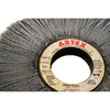 NEW Abtex TT-9050090 8'' Wire Wheel Brush .022/120 Grit 2'' Bore