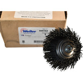 NEW Weiler S09162 3'' Wire Wheel Brush QUC-22 .43/120 CG 3/8''