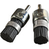 Pack of 2 NEW Weiler S09164 QEBR-22 1'' Wire Brush .043/120 CG Long Trim