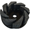 NEW Osborn 47102 6'' ATB Uni-Lok Disc Brush 180 Grit Silicon Carbide