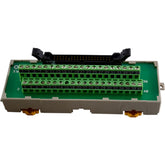 Omron XW2B-40G4 Terminal Block MIL Flat Cable 40P DIN Rail