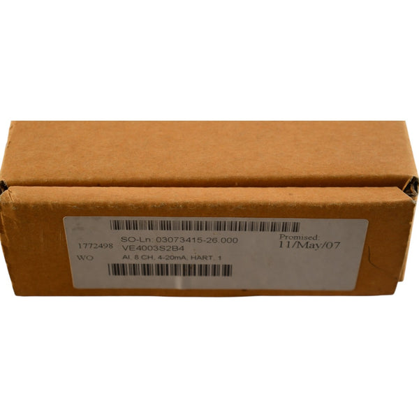 EMERSON KJ3222X1-BK1 Modulo Ingresso Analogico 8 Canali 4-20mA HART – Nuovo