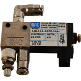 MAC 34B-AAA-GDFE-1KA Solenoid Valve 24VDC 120PSI 3-Way 10mm Poppet